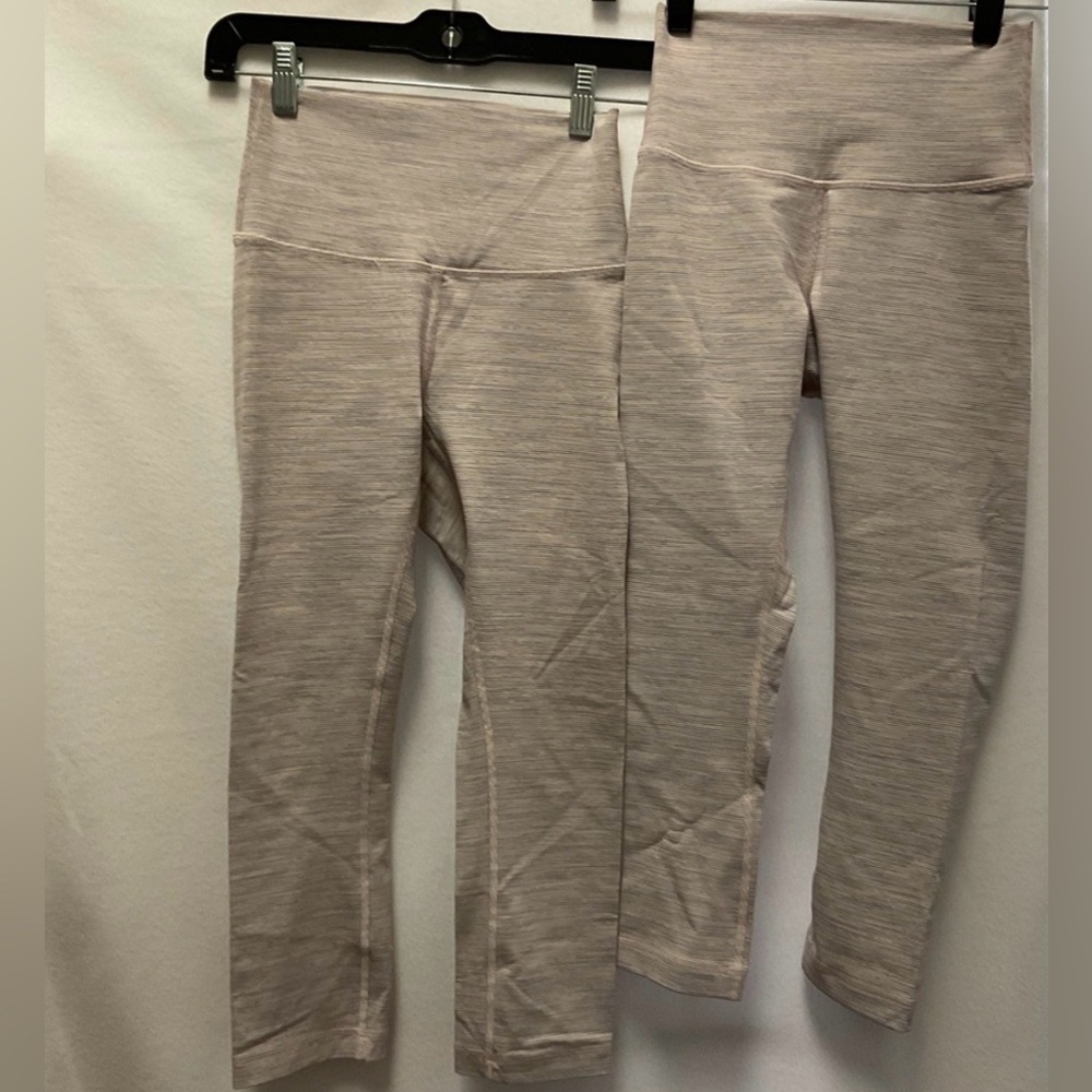 lululemon Align High-Rise Light Tan Leggings
